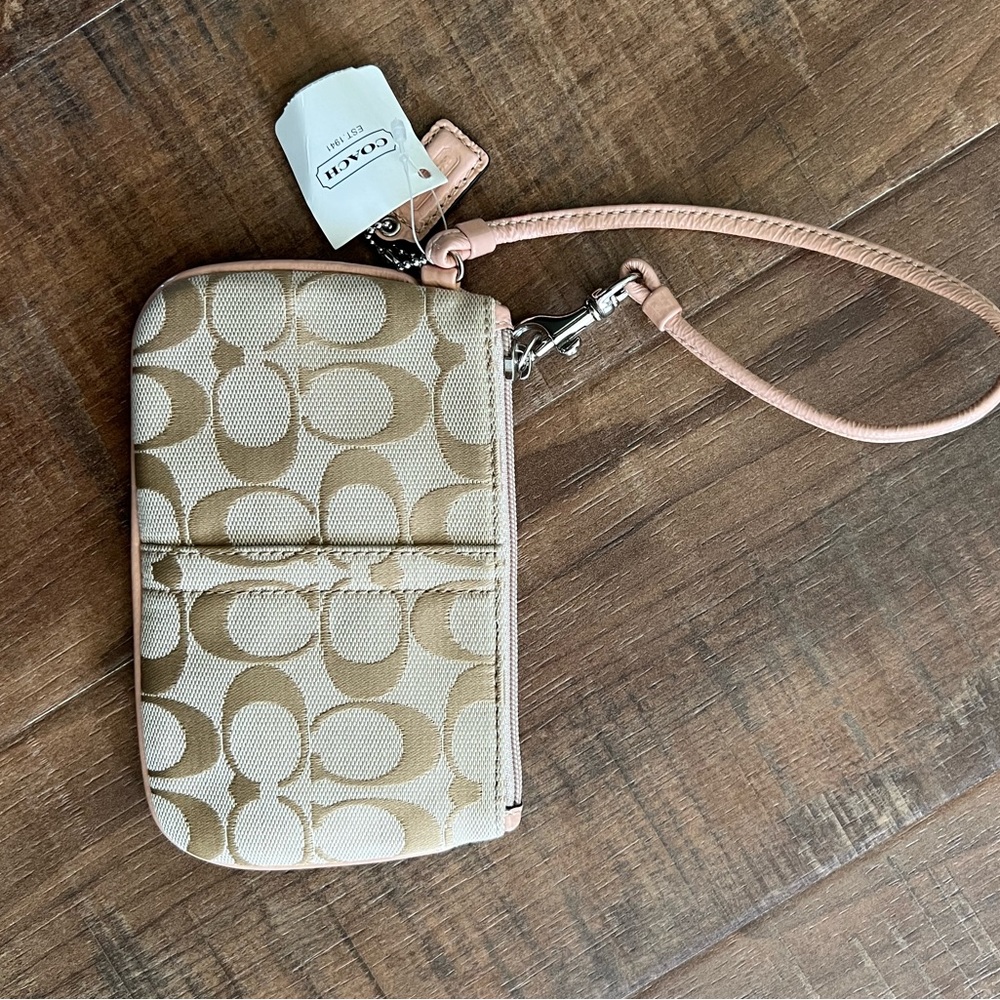 Coach wristlet
